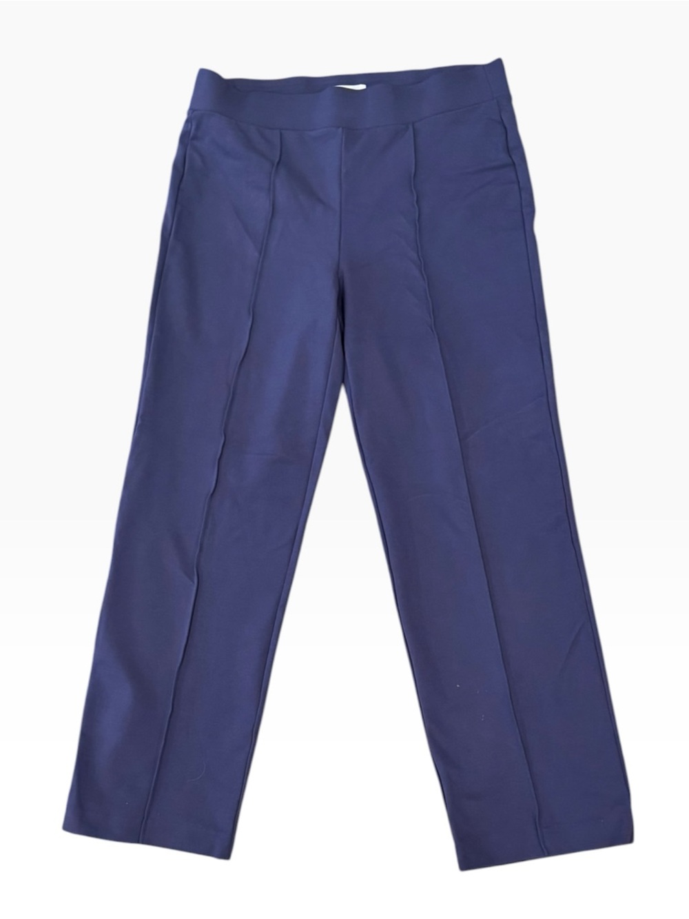 LOFT Classic Navy  Dress Pants with Front Crease Sz M